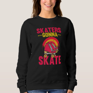 Novelty Nostalgik Gamla fashioned Roller Skates En T Shirt