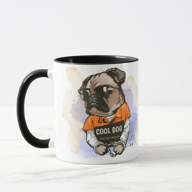 Novelty Puppy Mug Mugg (Vänster)
