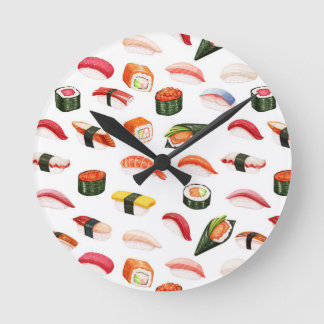 novelty sushi klocka
