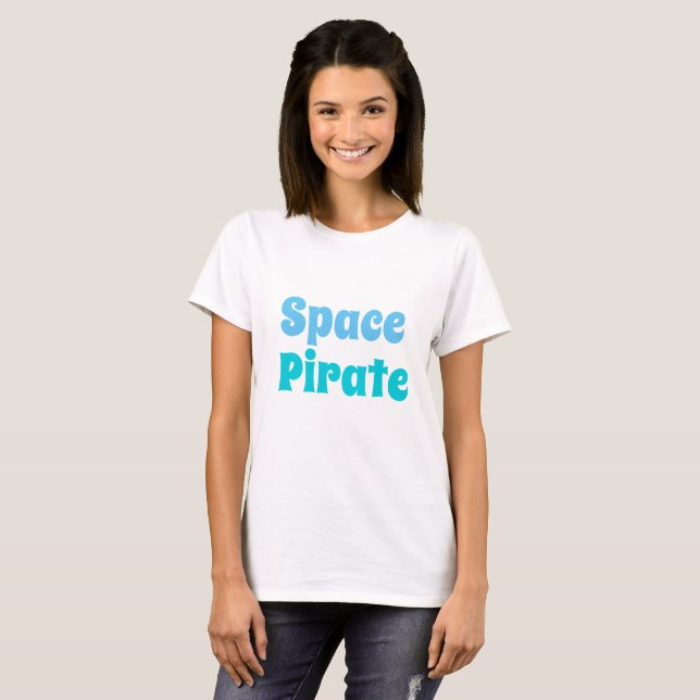 Novelty: t-shirt för PIRAT i RYMDRUPPEN (Hel framsida)