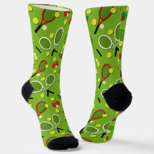 Novelty Tennis ThLED Sports Patterned
