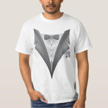 Novelty Tuxedo Tux-utskrift