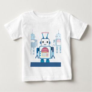 Noveltyer för coola Blue Robot Gifts Tröja