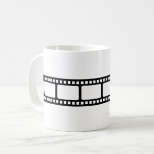 Noveltyn Filmremsa Movie Reel Kaffemugg