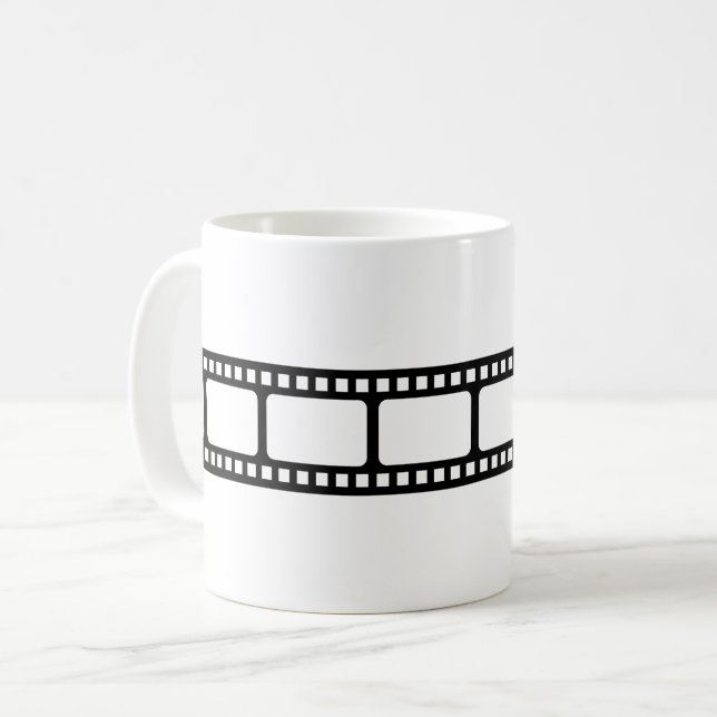 Noveltyn Filmremsa Movie Reel Kaffemugg (Framsida vänster)