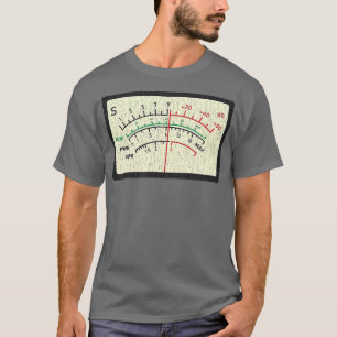 NOVELTYN för radiostationen SWR Meter Amateur Ham T Shirt