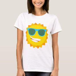 Noveltyn Helgdag SOL, damerna T Shirt