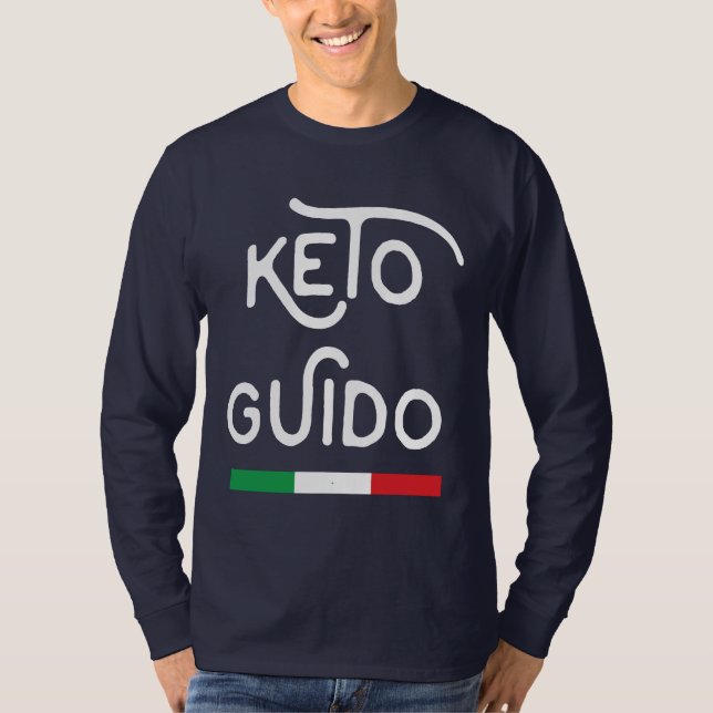 Noveltyn Keto Diet Guide T Shirt (Framsida)