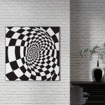 Noveltyn Modern optisk Illusion Black and White Poster<br><div class="desc">Poster av optisk illusion, svart och vitt väggdäck - optiska illusioner är kända för att förväxla dina uppfattningsförmåga och tricksa ögon, men de kan också förbättra din syn och "öga" kan inte tro att det blinkar! Den här funkyn poster med en enastående svartvit optisk illusion som gör den idealiska dekorativa...</div>