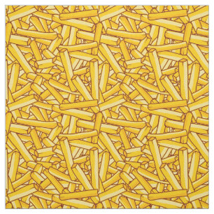 Noveltyn Pommes Frites Fransk Fries Tyg