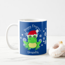Noveltyn Santa Hat Blue Kaffemugg