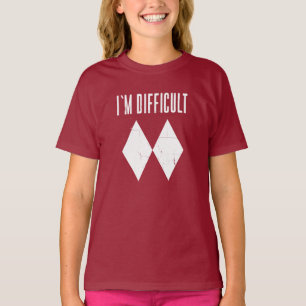 Noveltyn Skickar dotterfödelsedag Vintersporter T Shirt