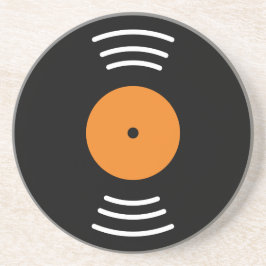 Noveltyvinylrekordet avbildar underlägg