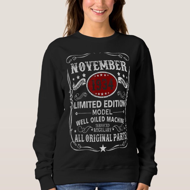 November 1934  Model Well Oiled Machine T Shirt (Framsida)