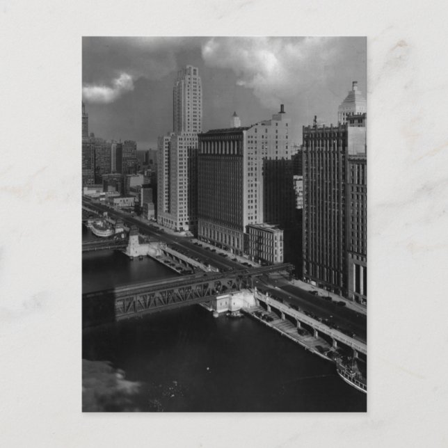 November 1939: Chicago Vykort (Framsida)
