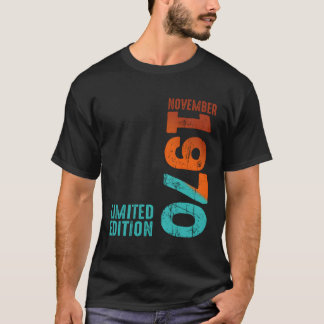 november 1970 År 1970 1970 1970 Sedan 1970 T Shirt