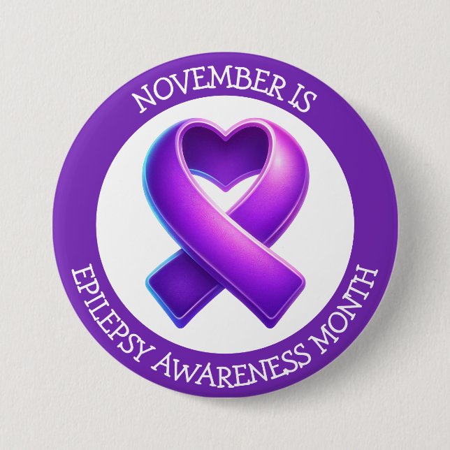 November är epilepsimedvetenhetsmånad knapp (Framsida)