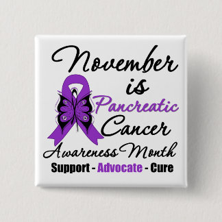 November är Pankreascancermedvetande Månad v2 Knapp