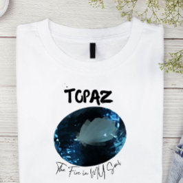 November Birthday Topaz T Shirt