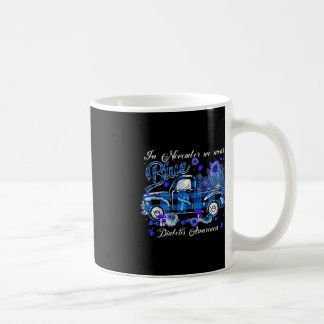 November Blue Lastbil Pumpkin Fall Roligt Diabetes Kaffemugg