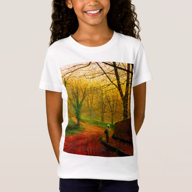 November Eftermiddag Stapleton Park Grimshaw T Shirt (Framsida)