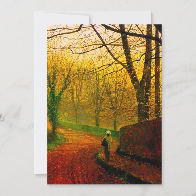 November Eftermiddagstid Stapleton Park Grimshaw Spara Datumet (Framsida)