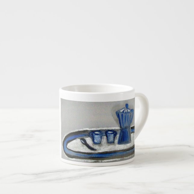 ...november espresso...art by Jutta Gabriel... Espressomugg (Framsida höger)