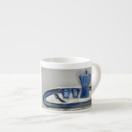 ..November espresso..Konst av Jutta Gabriel.. Espressomugg