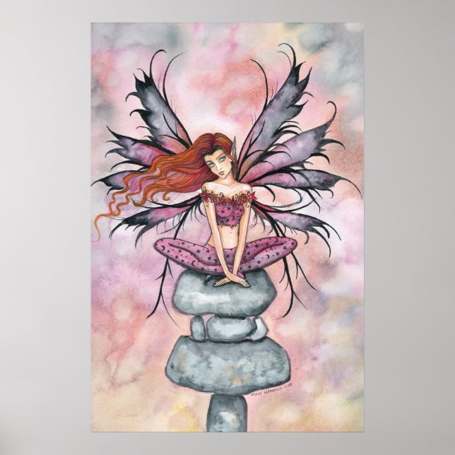 November Fairy Art Print Poster Molly Harrison (Framsidan)