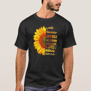 November Flickor 1969 50:e födelsedagen Solros T Shirt
