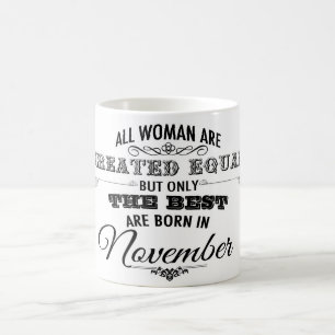 November födelsedagmugg kaffemugg