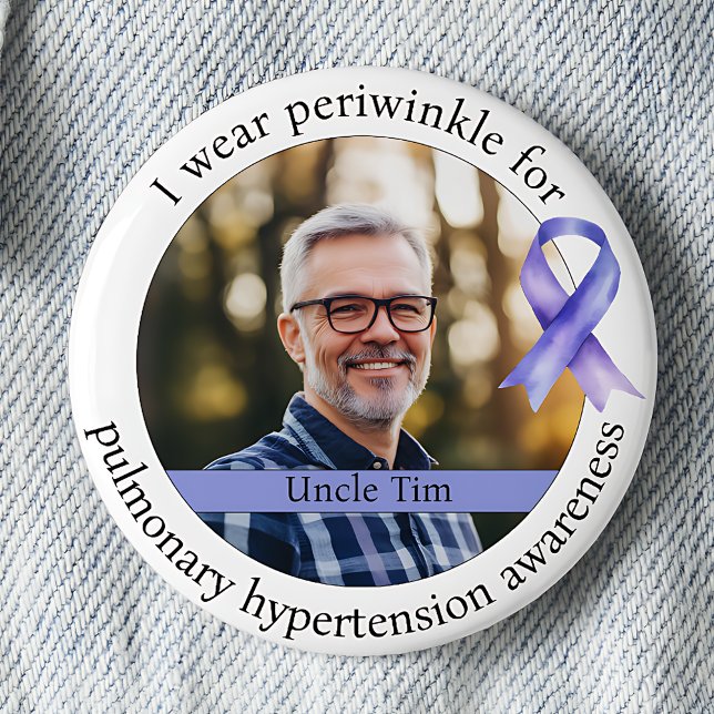 November Månad för medvetenhet om pulmonell hypert Knapp (Skapare uppladdad)