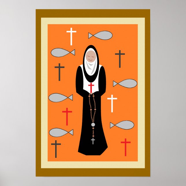 November Nun Poster (Framsidan)