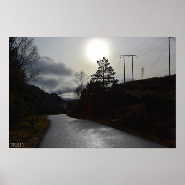 #November Sol19" x 13" Poster Pappert (projektions (Framsidan)