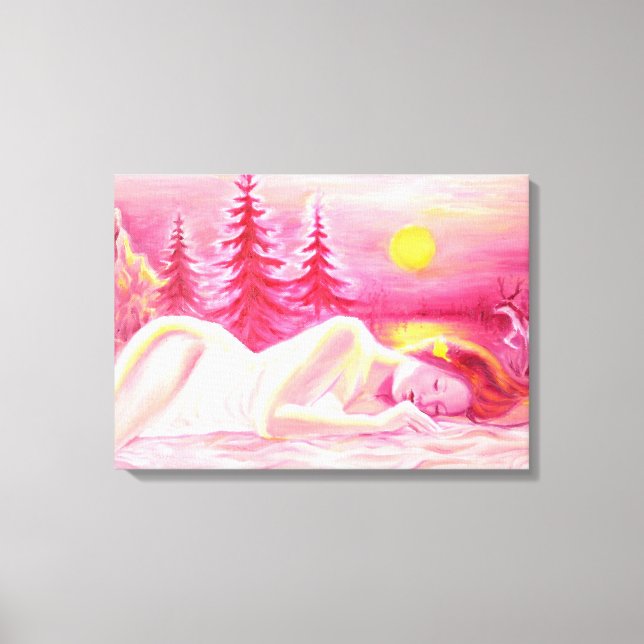 November sommar canvastryck (Framsida)