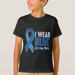 November T1d Medvetenhet Blått för Mamma Diabete T Shirt