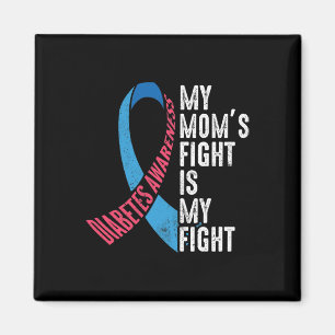 November T1d Medvetenhet om Mamma Fight My Fight D Magnet