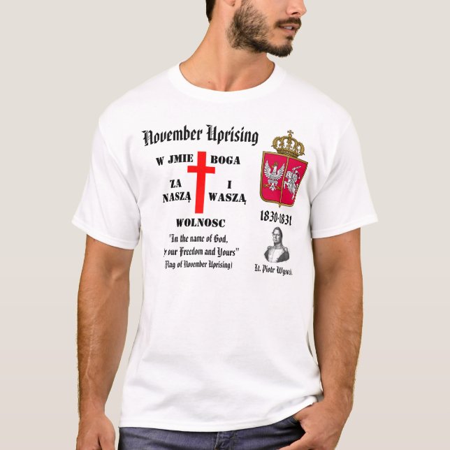November uppror tee (Framsida)