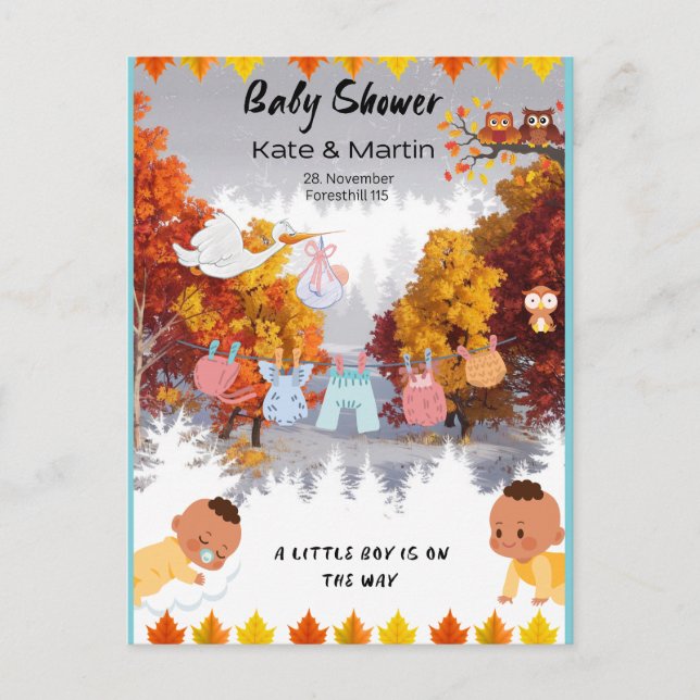 november vykort (Framsida)