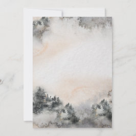 November Wedding Invitation Inbjudningar