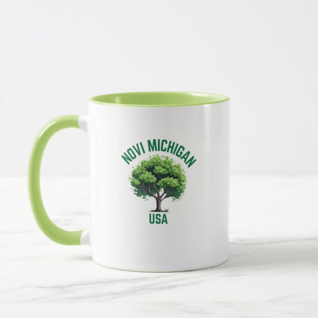 Novi Michigan Hometown Coffee Mugg (Vänster)