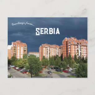 Novi Sad Serbien Vykort