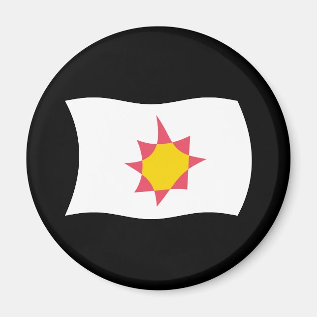 Novial Flagga Magnet (Framsidan)