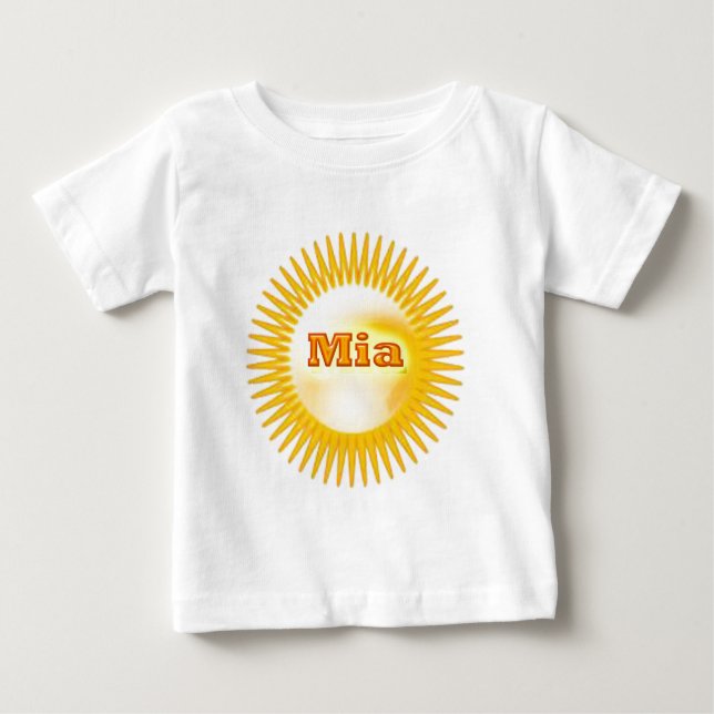 NOVINO Elegant Text Tee Shirt (Framsida)