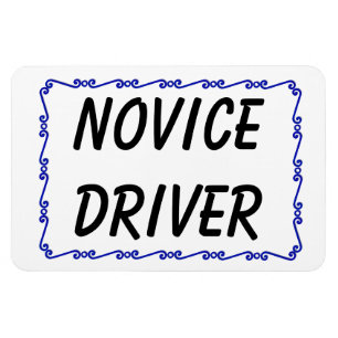 Novischaufför Magnet