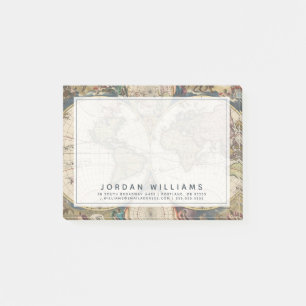 Novissima Totius Terrarum Orbis Tabula Post-it Block