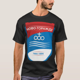 Novo Gorazde Vapen Republika Srpska RS Serbiska Fl T Shirt