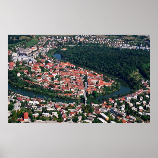 Novo Mesto Slovenien Poster (Framsidan)