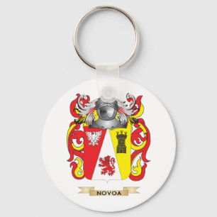 Novoa vapensköld (familjvapenskölden) nyckelring