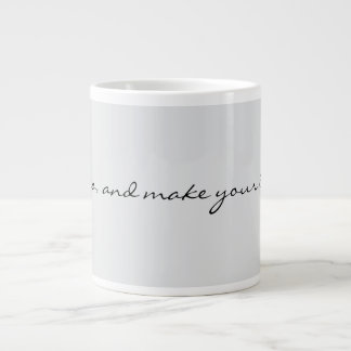 Now Go and Make Your Legend Inspirational Motivati Jumbo Mugg